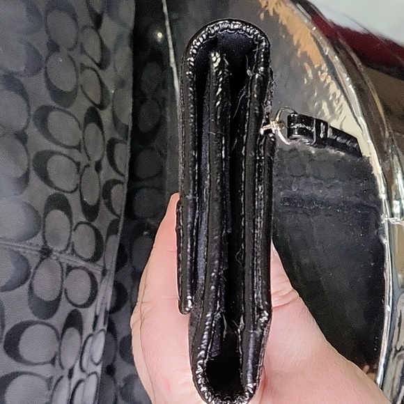 Coach Soho Pleated Wallet and Checkbook Cover - Picture 6 of 13